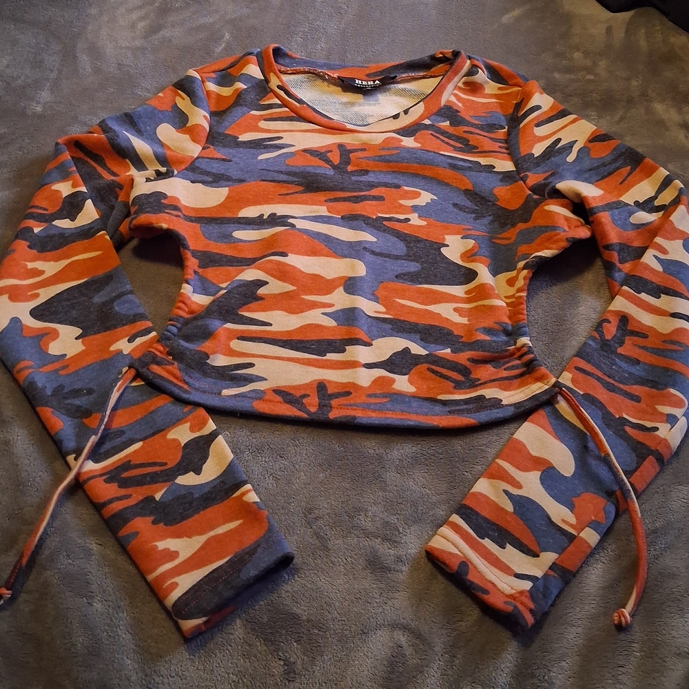 Camouflage Long Sleeve Shirt
